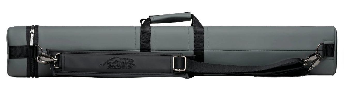 3x5 Predator Roadline Gray/Black Hard Cue Case - Double Straps  Free US Shipping