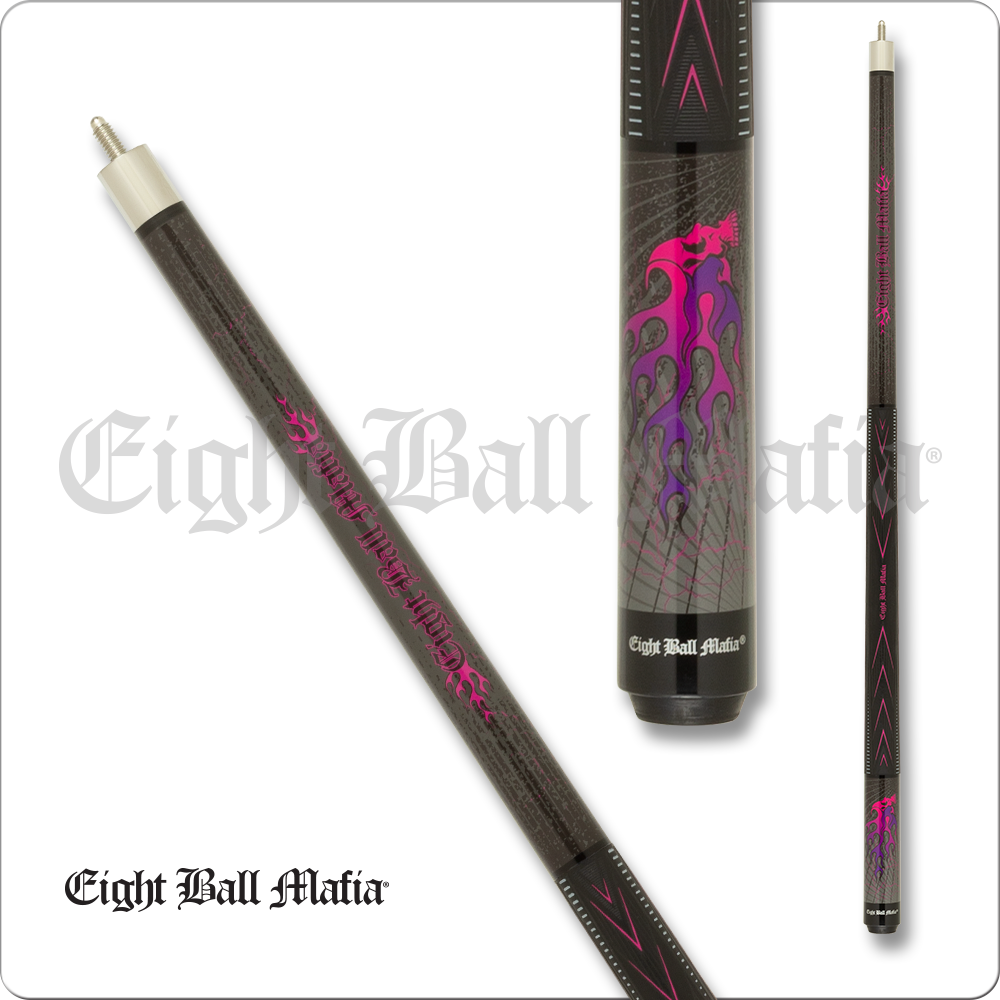 Eight Ball Mafia EBM31 Billiard Pool Cue Stick 18oz Free Shipping!!