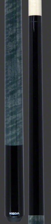 Koda KD23 Pool Cue Black Forearm with Grey  FREE SHIPPING 19 oz 13 mm