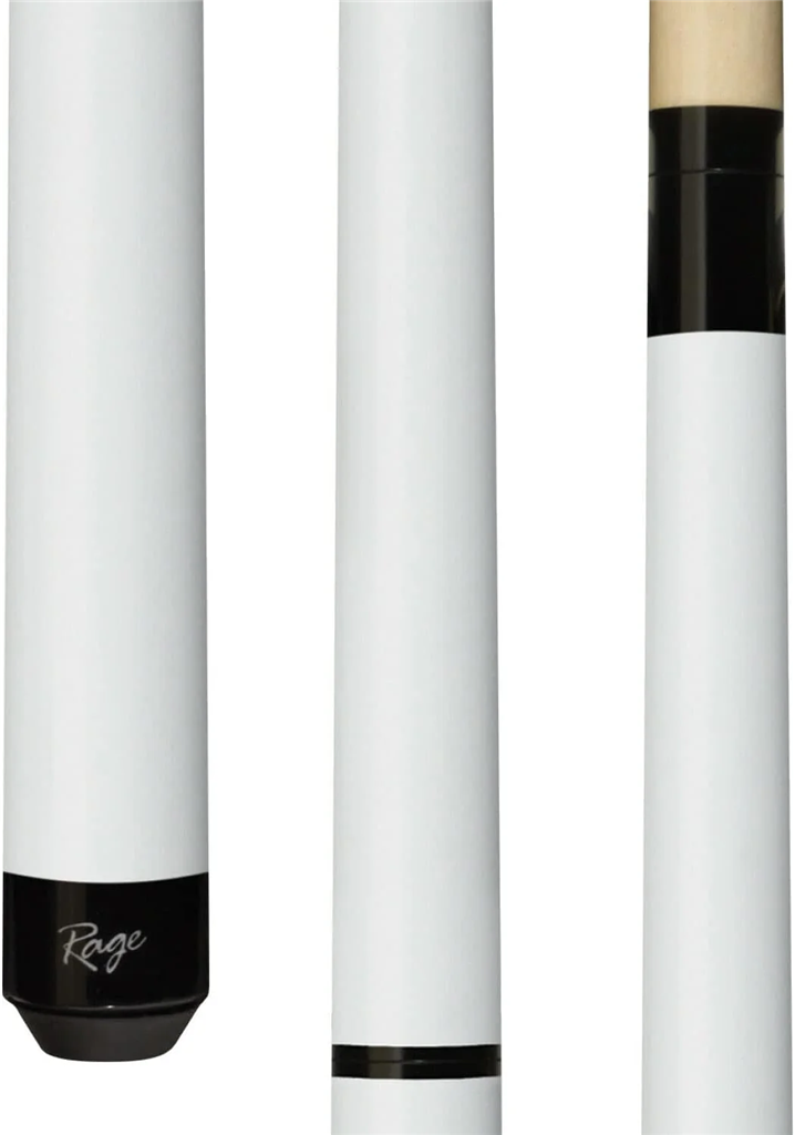 Rage RGJBHH Jump / Break Pool Cue Stick - White - 25 oz. Heavy Hitter