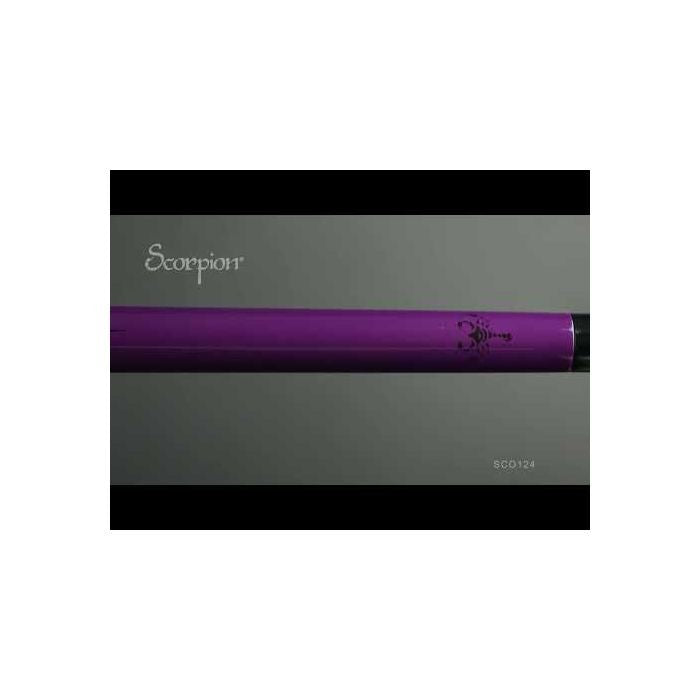 Scorpion Carbon Fiber Shaft 12.4m SCO124 Purple Sneaky Pete! 19oz Free Shipping!