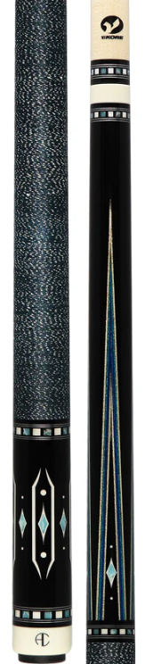 Ariel Carmeli by Viking Diamond Series Blue Diamond Pool Cue with Vikore Shaft