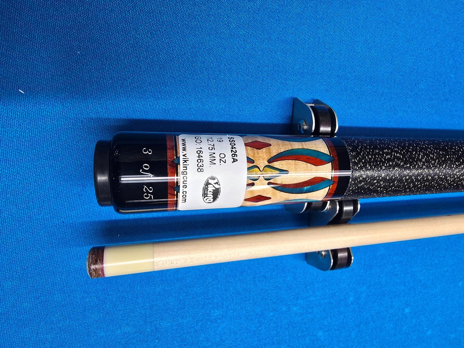 Viking 2026 April SS-0426A Smart Shops Pool Cue!  Premium Curly Maple 3/25