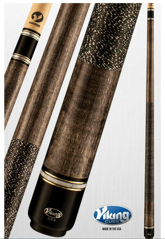 Viking B2613 Linen Wrap Pool Cue w/ 13 mm Vikore Shaft (Smoke) - Free Shipping