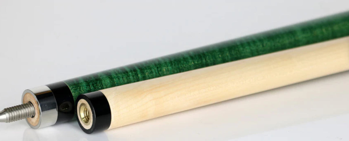 KODA Sports KD34 Pool Cue 19oz 12.5mm Maple Shaft Linen Wrap Adjustable Weight