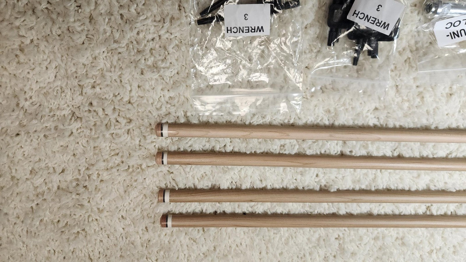 Whyte Carbon Wood Grain Play Shaft – 5/16 x 14 11.75mm | LD Carbon Fiber Shaft
