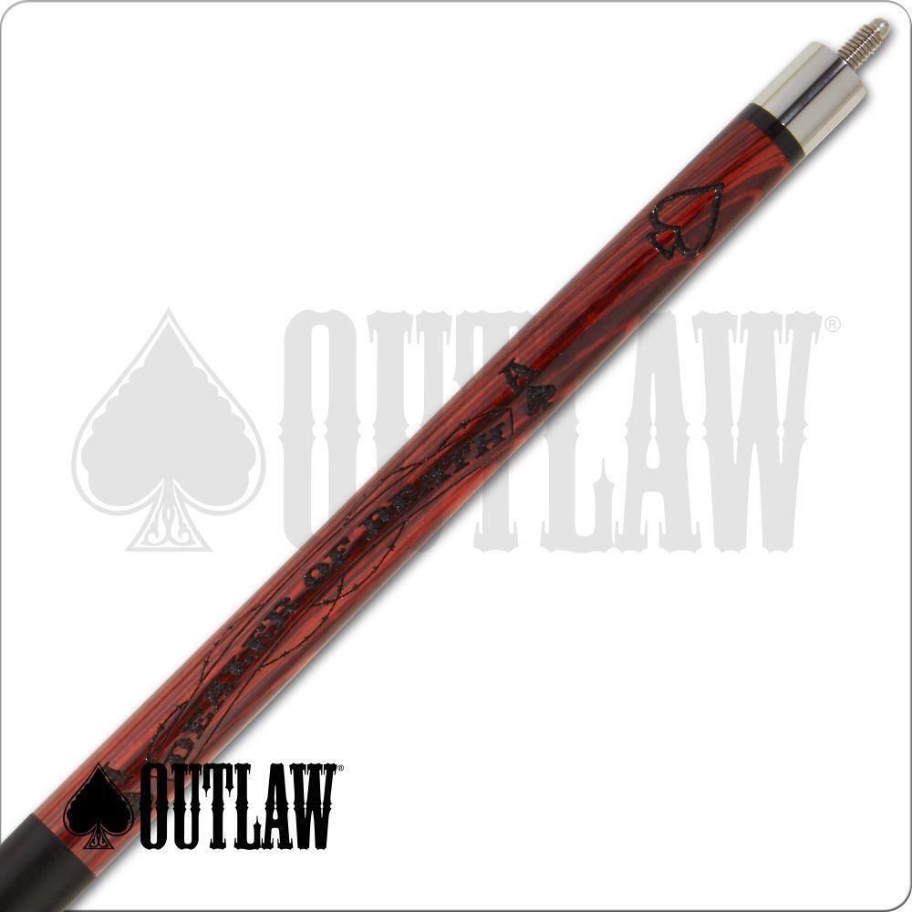 Outlaw OL53 Pool Cue Dealer of Death Design 19oz Free Shipping!