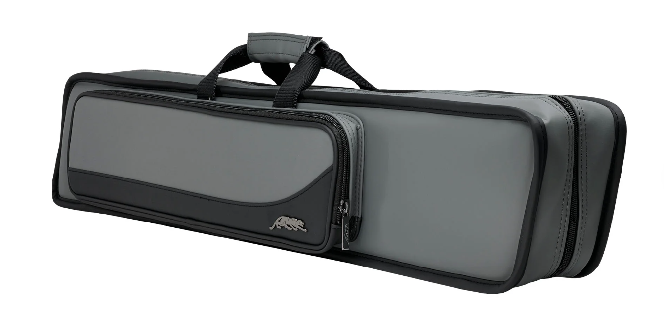 New Predator Roadline Gray/Black Soft Cue Case -Double Straps- Free US Shipping