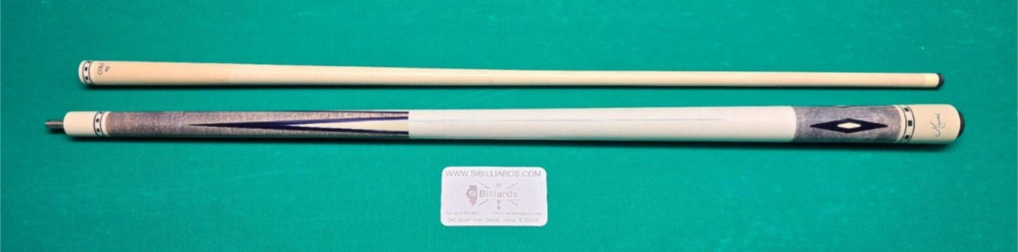 Meucci Economy Cure 7 Purple Pool Cue 19oz w/ 12.5mm Pro Shaft! Free Hard Case!