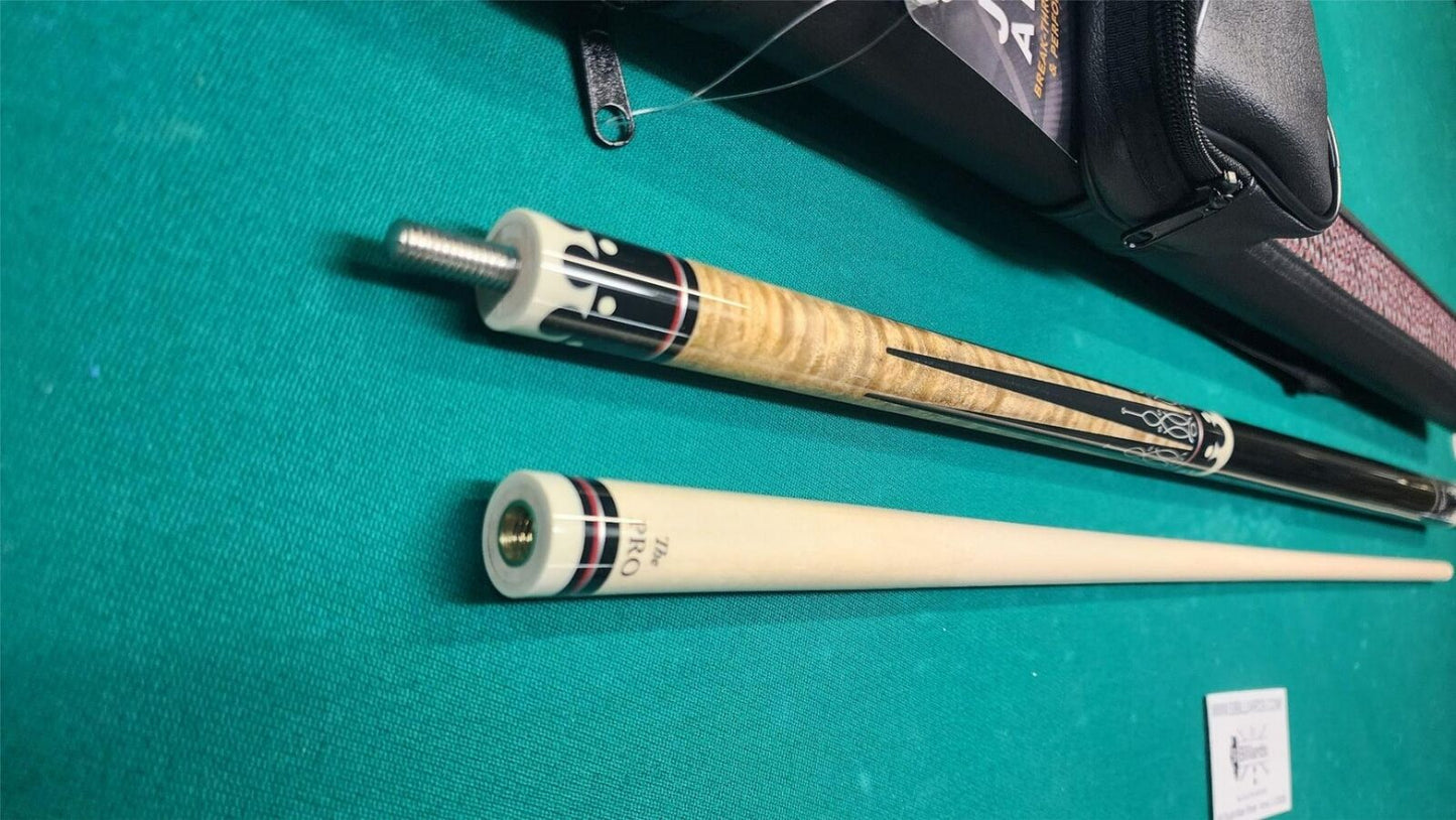 Meucci 21st Century 1 Pool Cue 19oz w/ 12.5mm Pro Shaft! Free Hard Case!