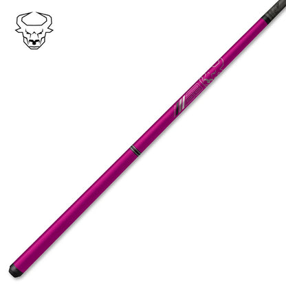 Bull Carbon BCBBPKN Pink Carbon Fiber Break Cue No Wrap 12.85mm