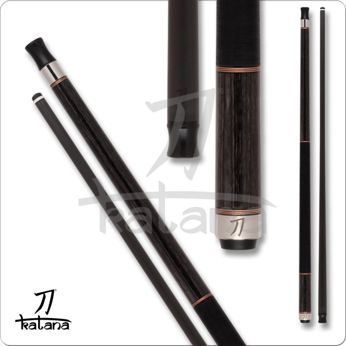 Katana Dragon - KAT2503 - 12.5 mm Carbon Fiber Shaft - Charcoal Cue JPs Included