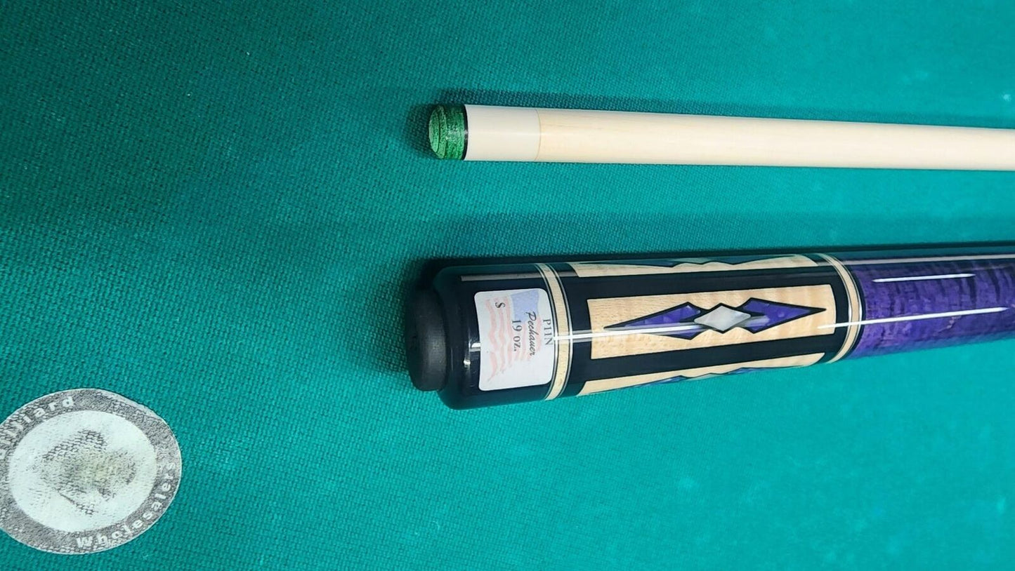 IN STOCK, Pechauer P11-N Pro Series Purple Pool Cue, w/ 12.5mm Shaft! In stock!