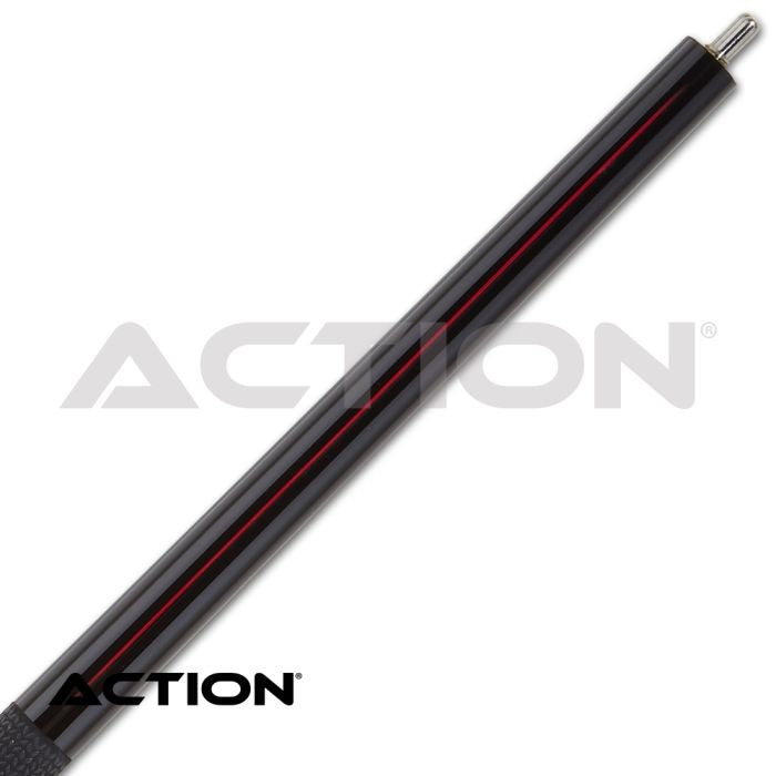 Action ABK05 Black with Red Stripe Break Cue - 25oz! New! Free Shipping!
