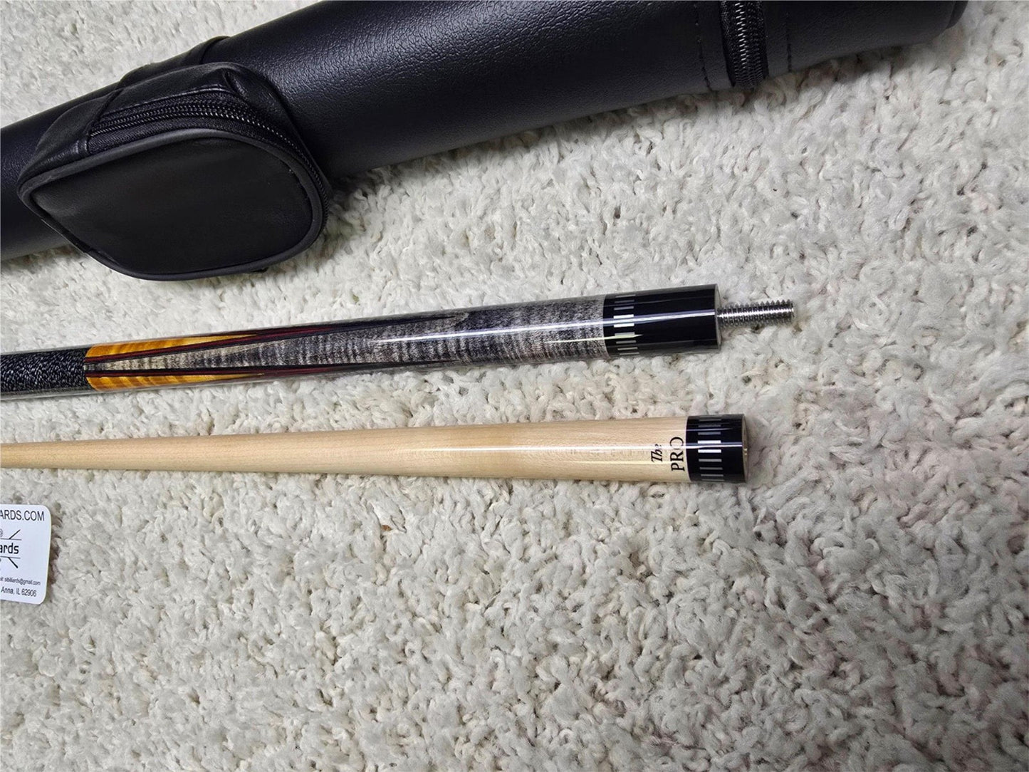 Meucci SW1 Bar Box Pool Cue 12.5mm 29" Pro Shaft + Free Hard Case – Brand New