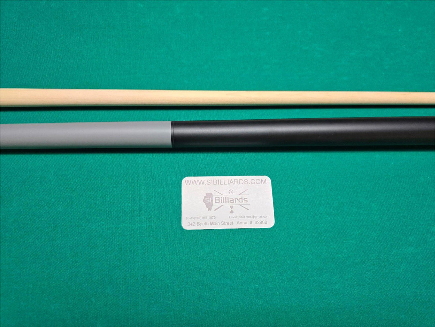 Koda KDHHWH Heavy Hitter Break/Jump Cue - Black/Grey 13.5mm Shaft Phenolic Tip