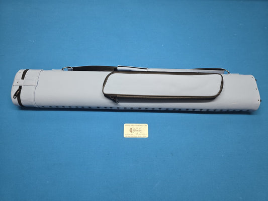 Koda C24UH-BR Hard Pool Cue Case for 2 Butts & 4 Shafts - Blue Leatherette