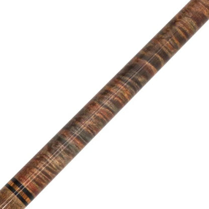 Meucci ANW-1 Rainbow Stained Pool Cue w/ Pro Shaft &amp; Free Hard Case! Black!