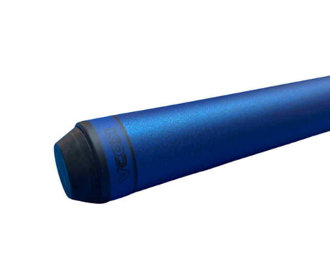 Koda KDHJBL Heavy Hitter 25oz Jump Break Cue – Blue – Phenolic Tip – Hard Maple