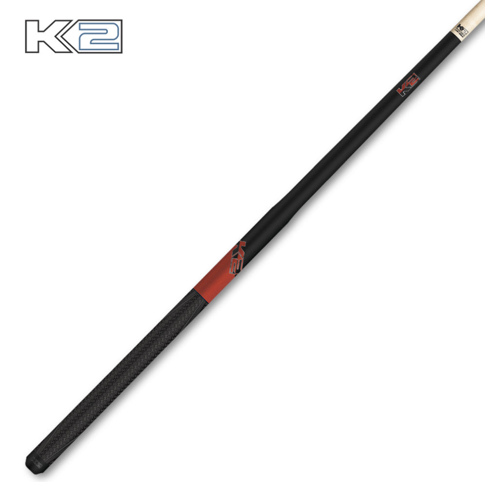 K2 6 IN 1 BREAK/JUMP CUE - Red - 13.5mm! Fast Shipping! New!!