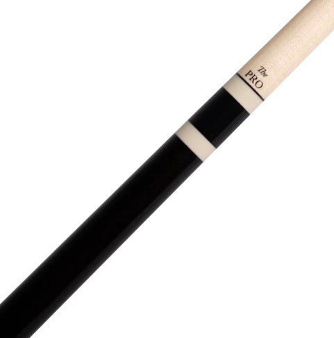 Meucci European Pool Cue - Black - 12.5mm Pro Shaft - Free 1X1 Hard Case!