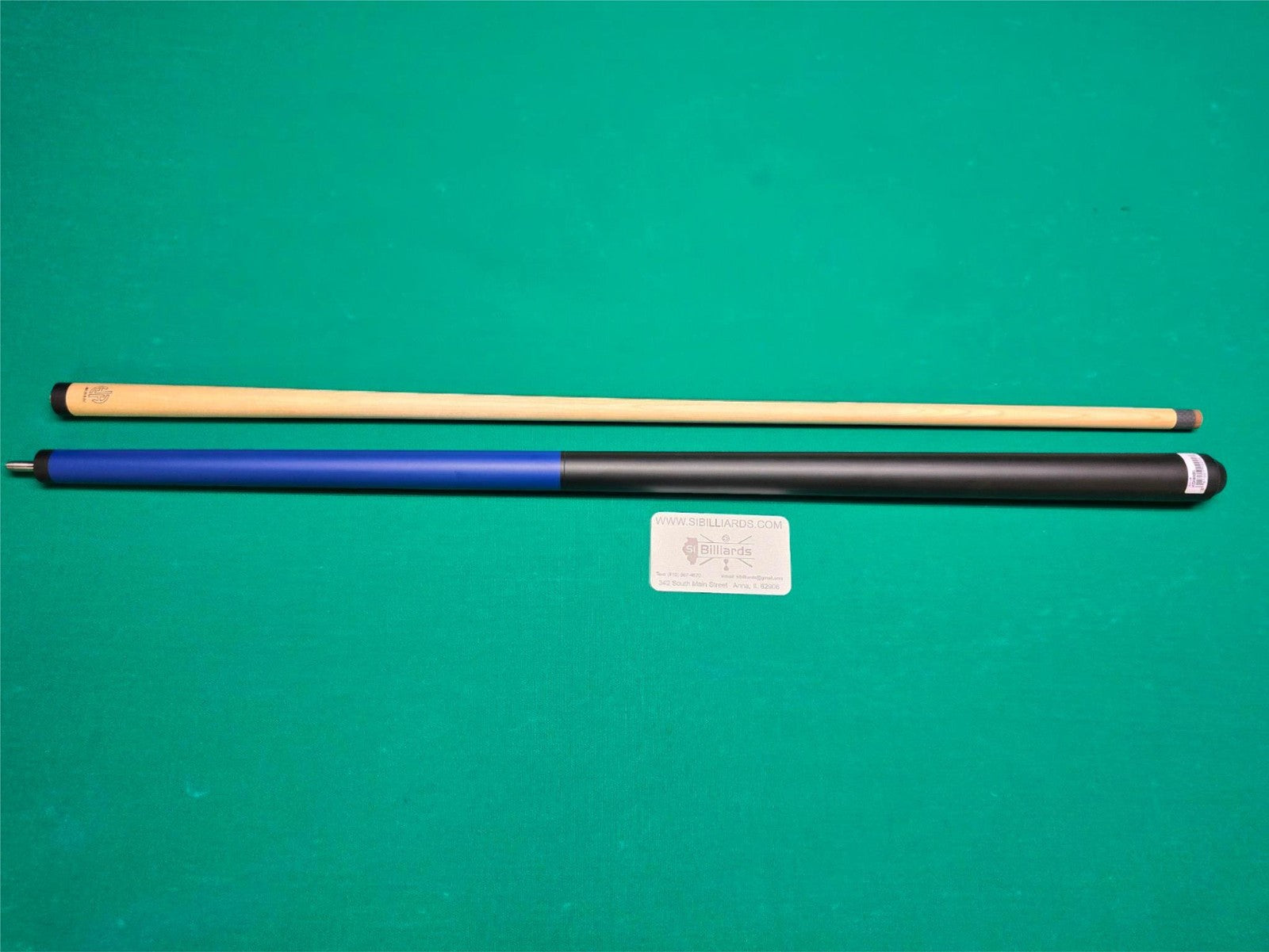 Koda KDHHWH Heavy Hitter Break/Jump Cue - Black/Blue 13.5mm Shaft Phenolic Tip