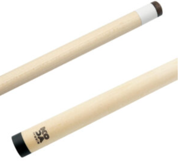 KODA KDV15WPK Pink Dragon Pool Cue | Matte White | 12.5mm Maple | 5/16×18 Joint