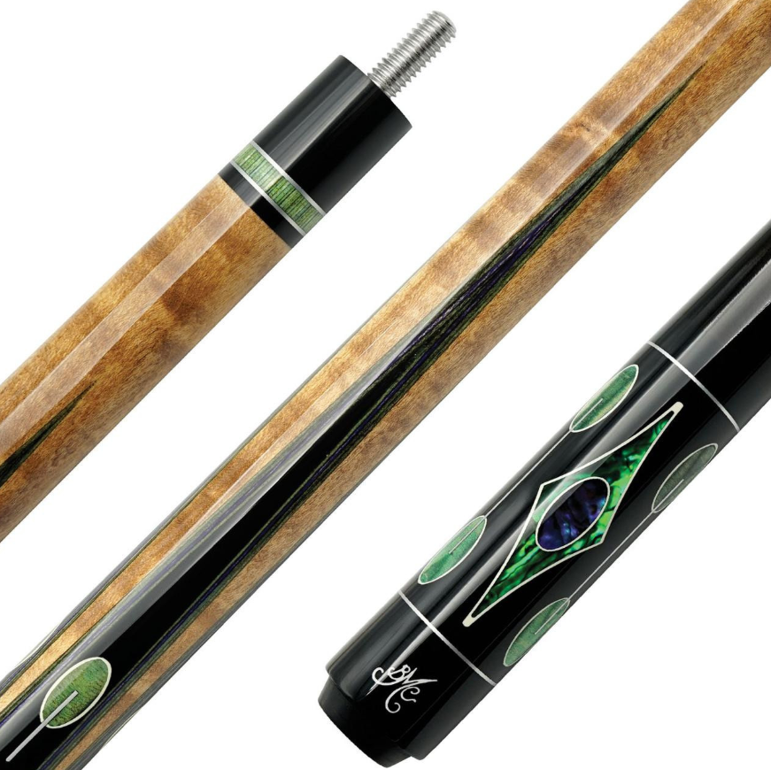 Meucci Crusher Black Pool Cue 19oz w/ 12.5mm Pro Shaft! Free Hard Case!
