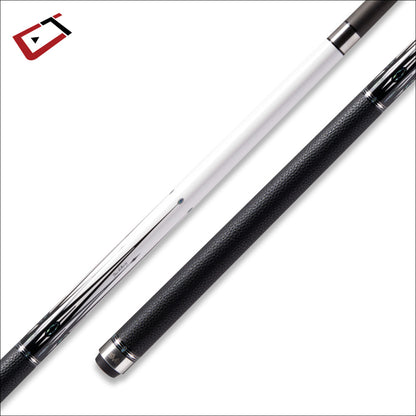 Cuetec Cynergy SVB Gen II Pool Cue – White | Leather Wrap | 11.8mm Shaft 19oz