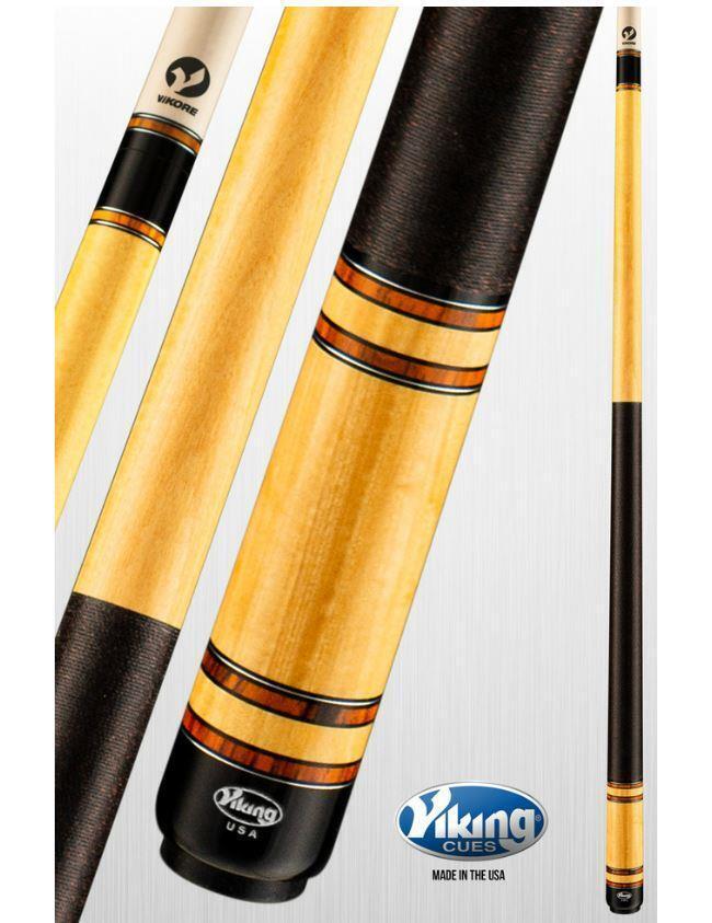 Viking Linen Wrap Pool Cue B3742 w/ Vikore High Performance Shaft Free Shipping