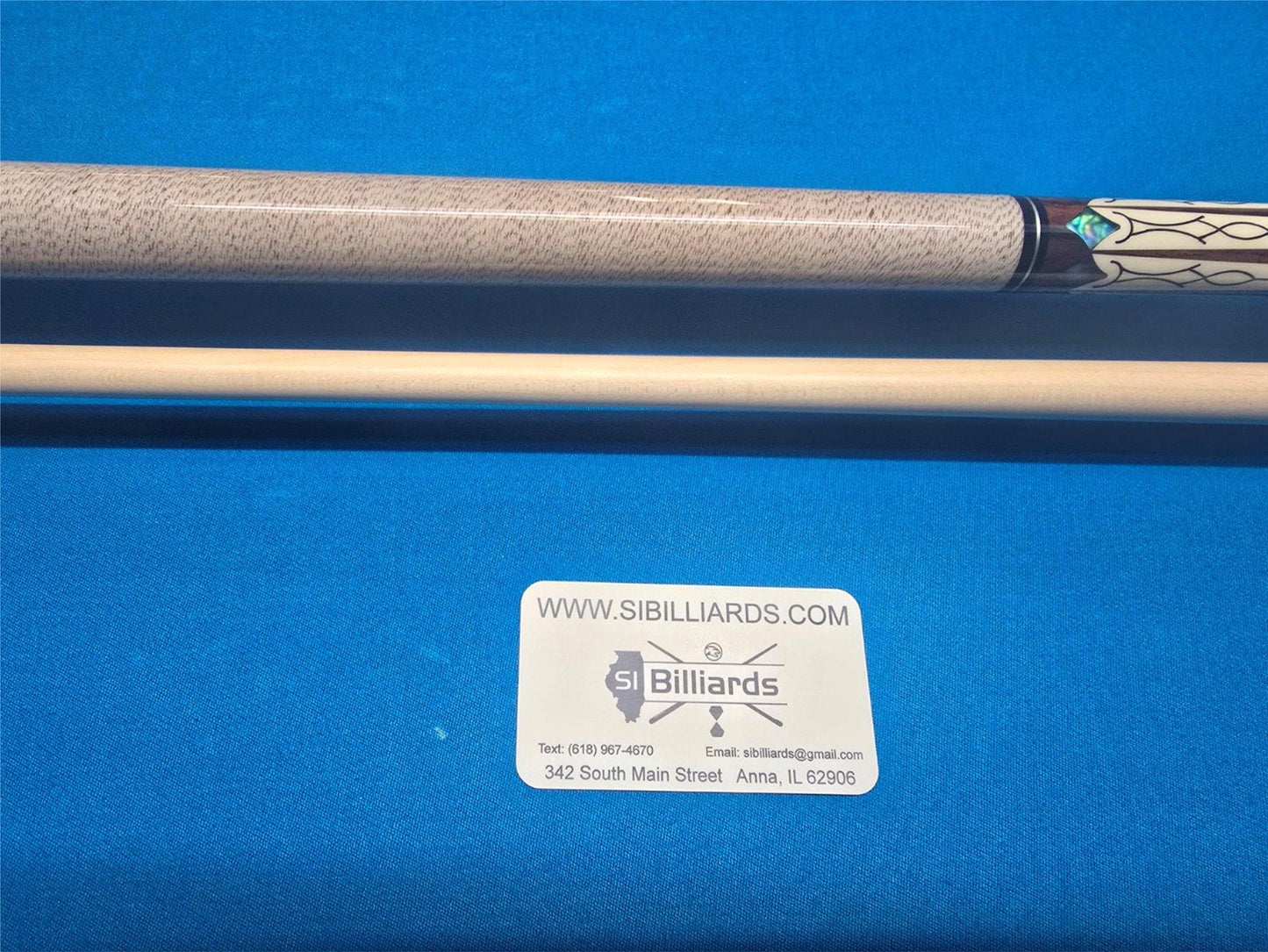 Meucci JS‑2 Pool Cue – Pro Shaft 12.5mm – Made in USA! 1X1 Hard Case Included! u