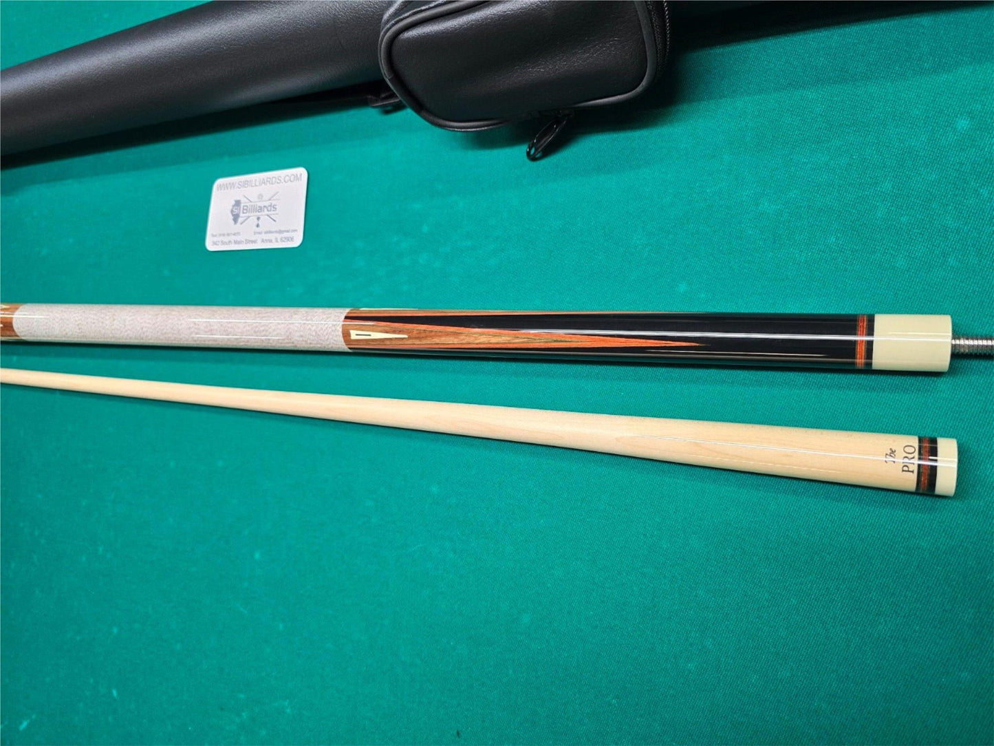Meucci Brick & Mortar 3 Pool Cue 19oz + 12.5mm Pro Shaft + Free Case