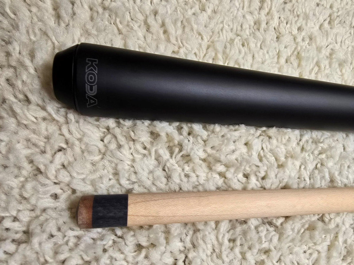 Koda Sports KDHHBK Heavy Hitter Break/Jump Cue - Black 13.5mm Shaft Phenolic Tip