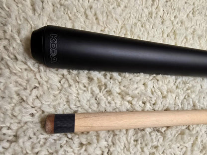 Koda Sports KDHHBK Heavy Hitter Break/Jump Cue - Black 13.5mm Shaft Phenolic Tip