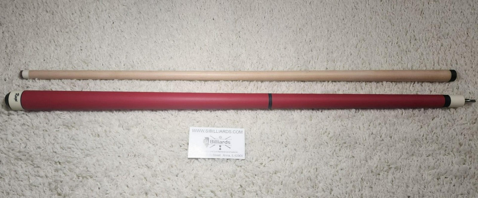 New Rage - RGJBHH-R - Heavy Hitter RED Break/Jump 25oz cue - 14mm Shaft