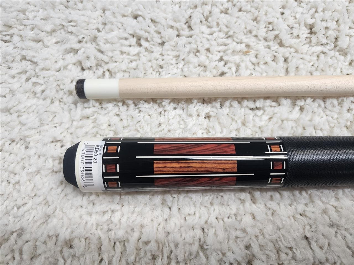 Koda Sports KD50 Pool Cue 20 oz 12.5mm Black Stained Free Shipping Best Deal