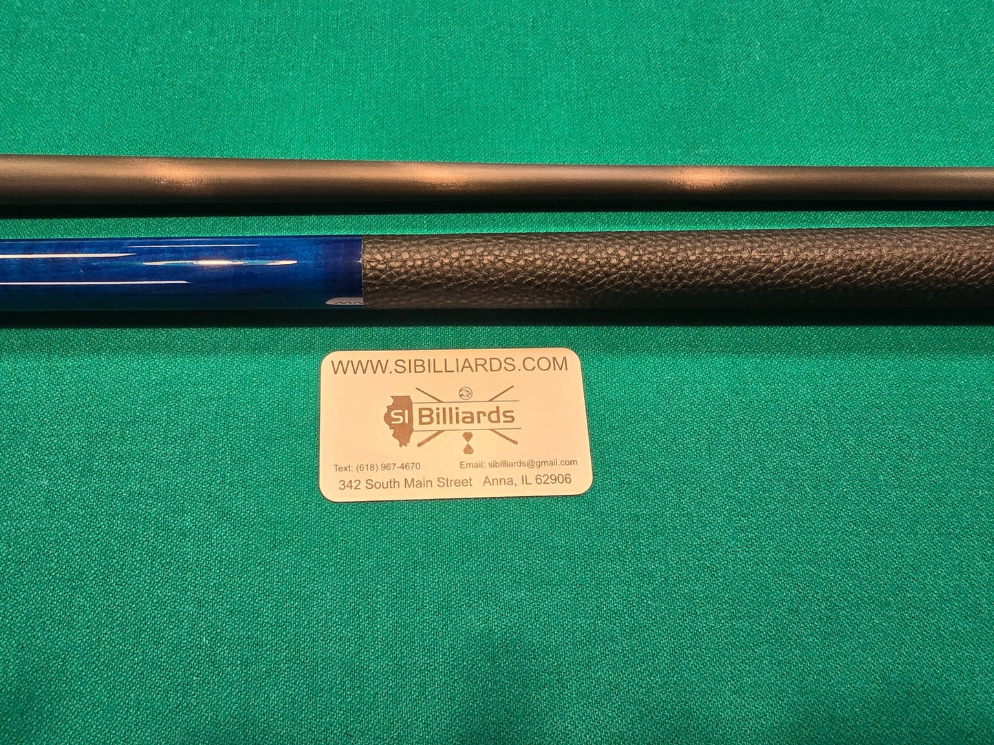 Bull Carbon BCC1BT Pool Cue Curly Maple w/ 29" RK 12.25mm Uniloc Shaft