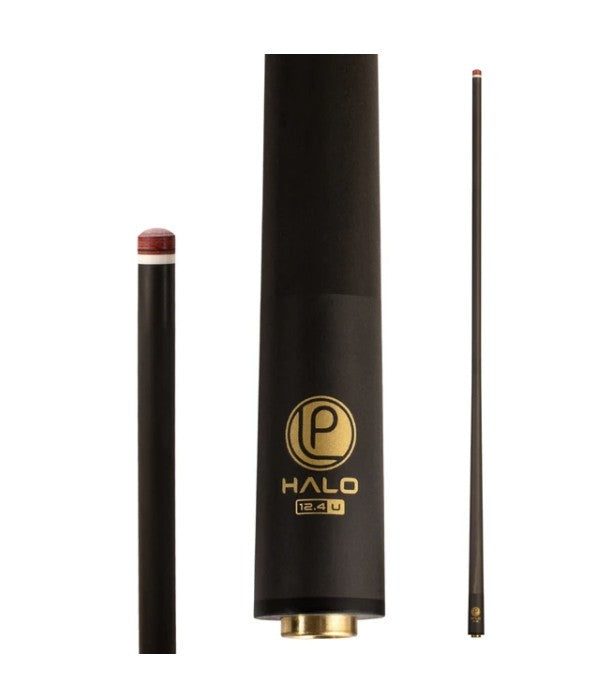 Lucasi HALO Carbon Fiber Pool Cue Shaft 12.4mm 29 Inch Uni-Loc or Radial