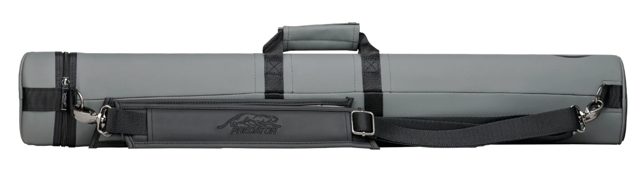 2x4 Predator Roadline Gray/Black Hard Cue Case - Double Straps  Free US Shipping