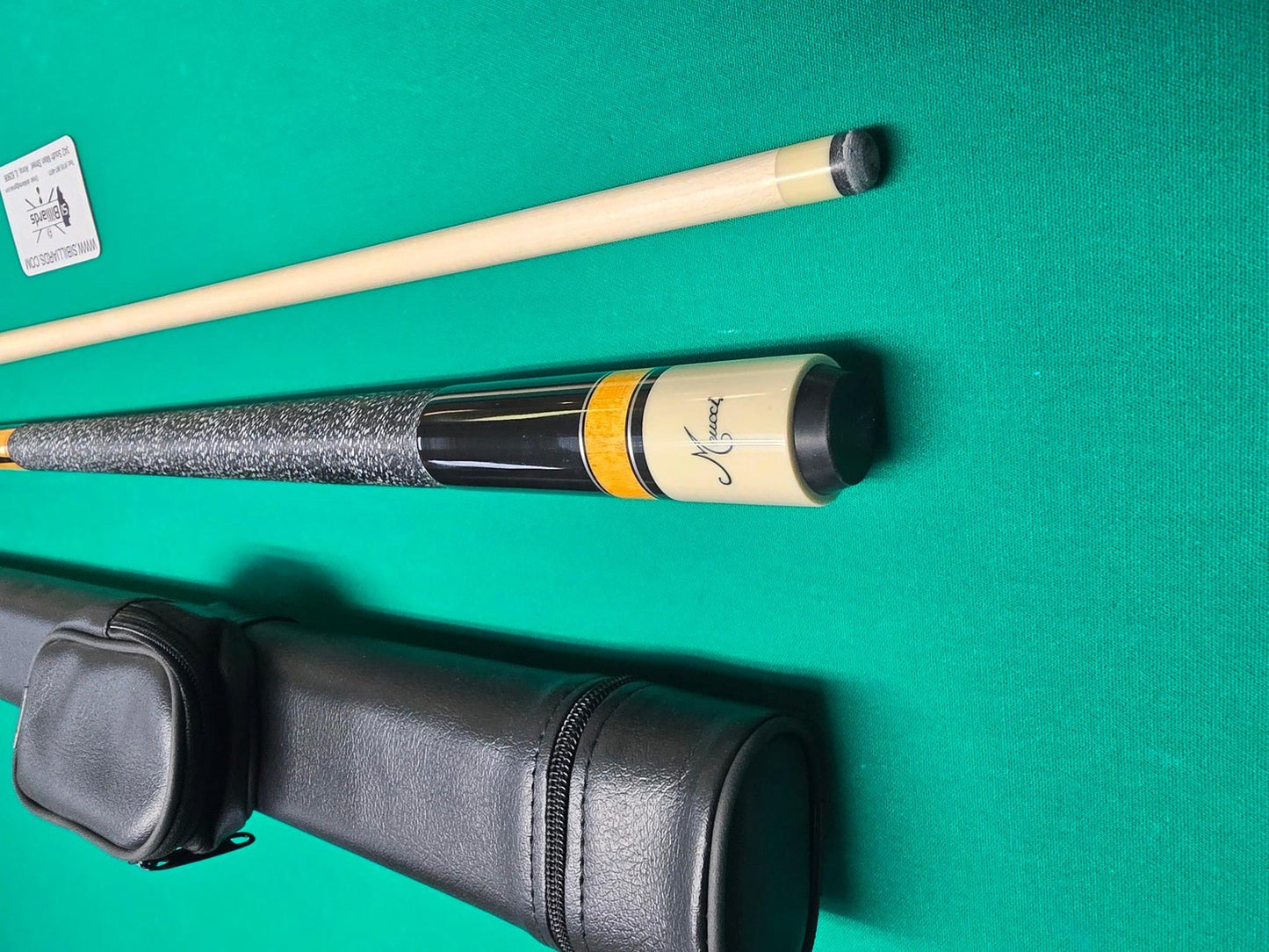 Meucci Power Piston 2 Pool Cue – 19oz | 12.5mm Pro Shaft + FREE Hard Case | NEW!