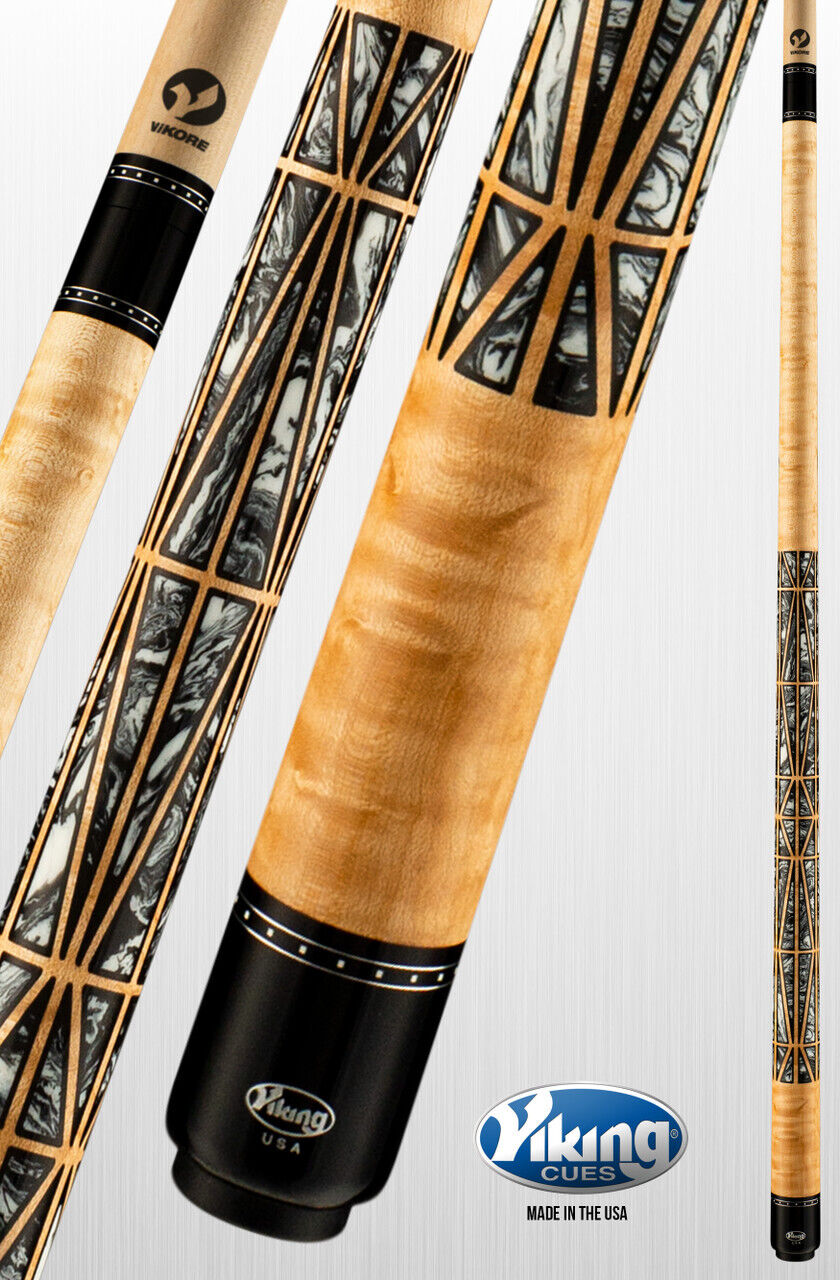 IN STOCK, Viking B6001 Pool Cue w/ ViKORE High Performance Shaft