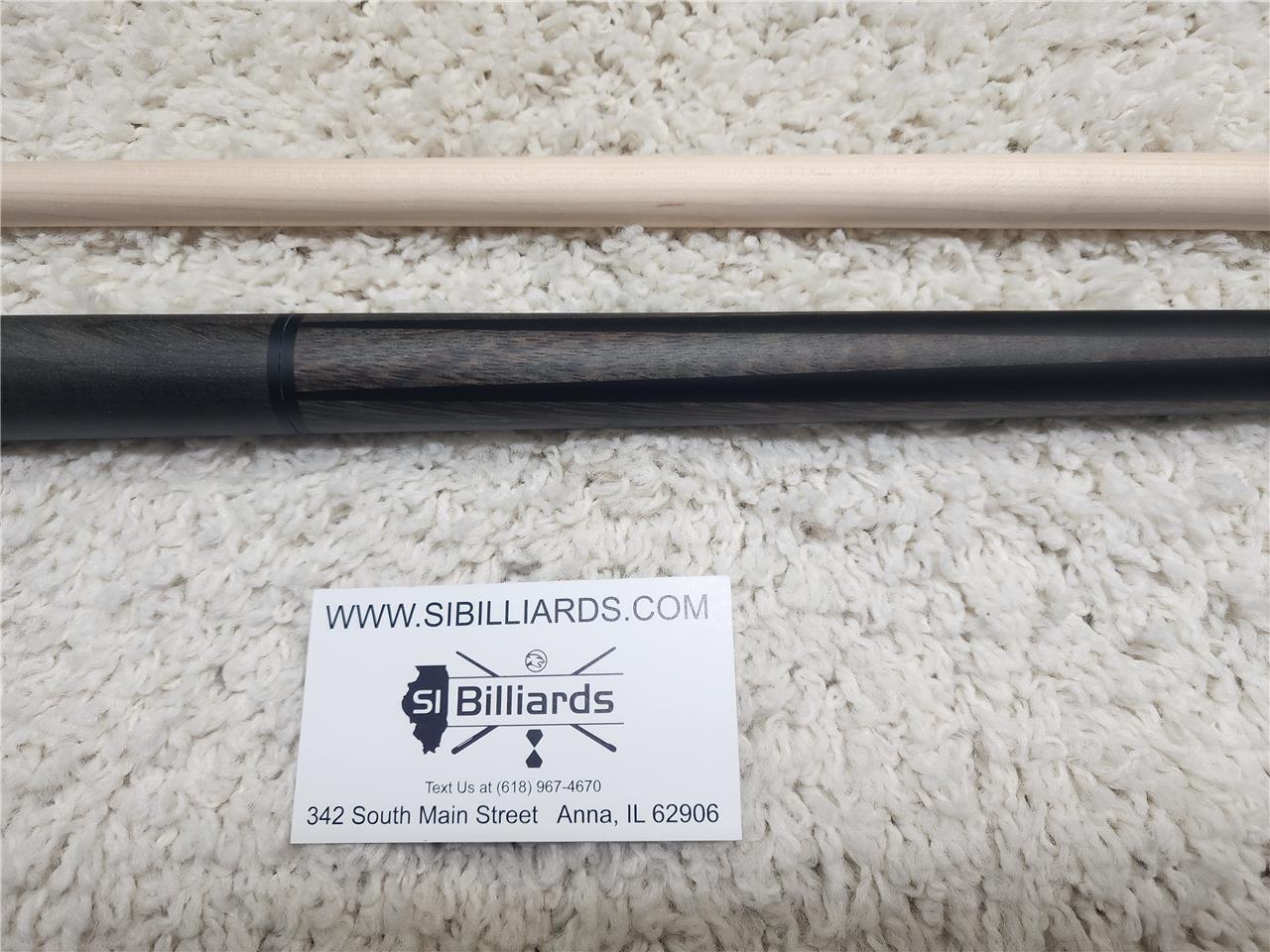 Koda KDJB11 Black and Zebrawood Jump/Break Pool Cue 19 oz 13.75mm Phenolic Tip