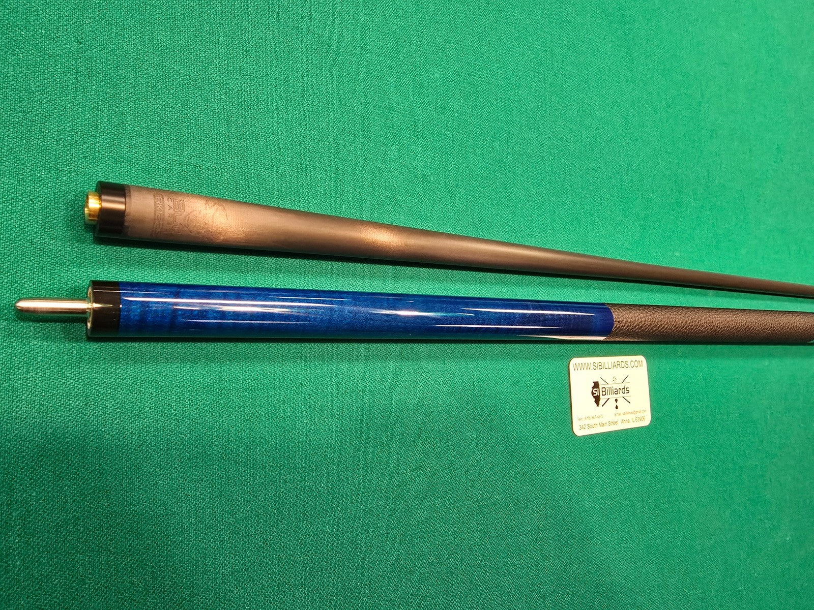 Bull Carbon BCC1BT Pool Cue Curly Maple w/ 29" RK 12.25mm Uniloc Shaft