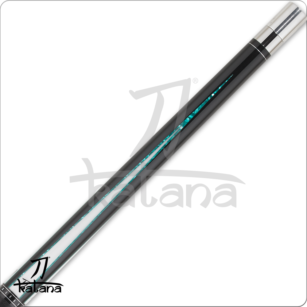 Katana KAT17 Green & White Points Cue Pool Cue w/ Joint Protectors & FREE Shippi