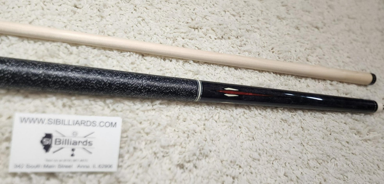 Pechauer JP12-S Pro Series Grey Pool Cue, w/ 12.75mm Shaft! Free 1x1 Hard Case!