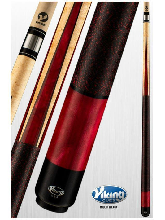 Viking Linen Wrap Pool Cue B4002 w/ Vikore High Performance Shaft Free Shipping