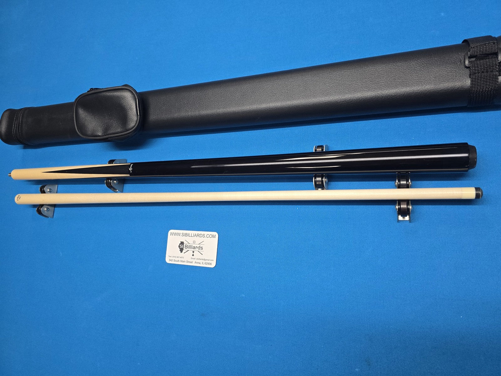 Meucci Sneaky Pete Cue - Black - 12.5mm Pro Shaft - Free 1X1 Hard Case!