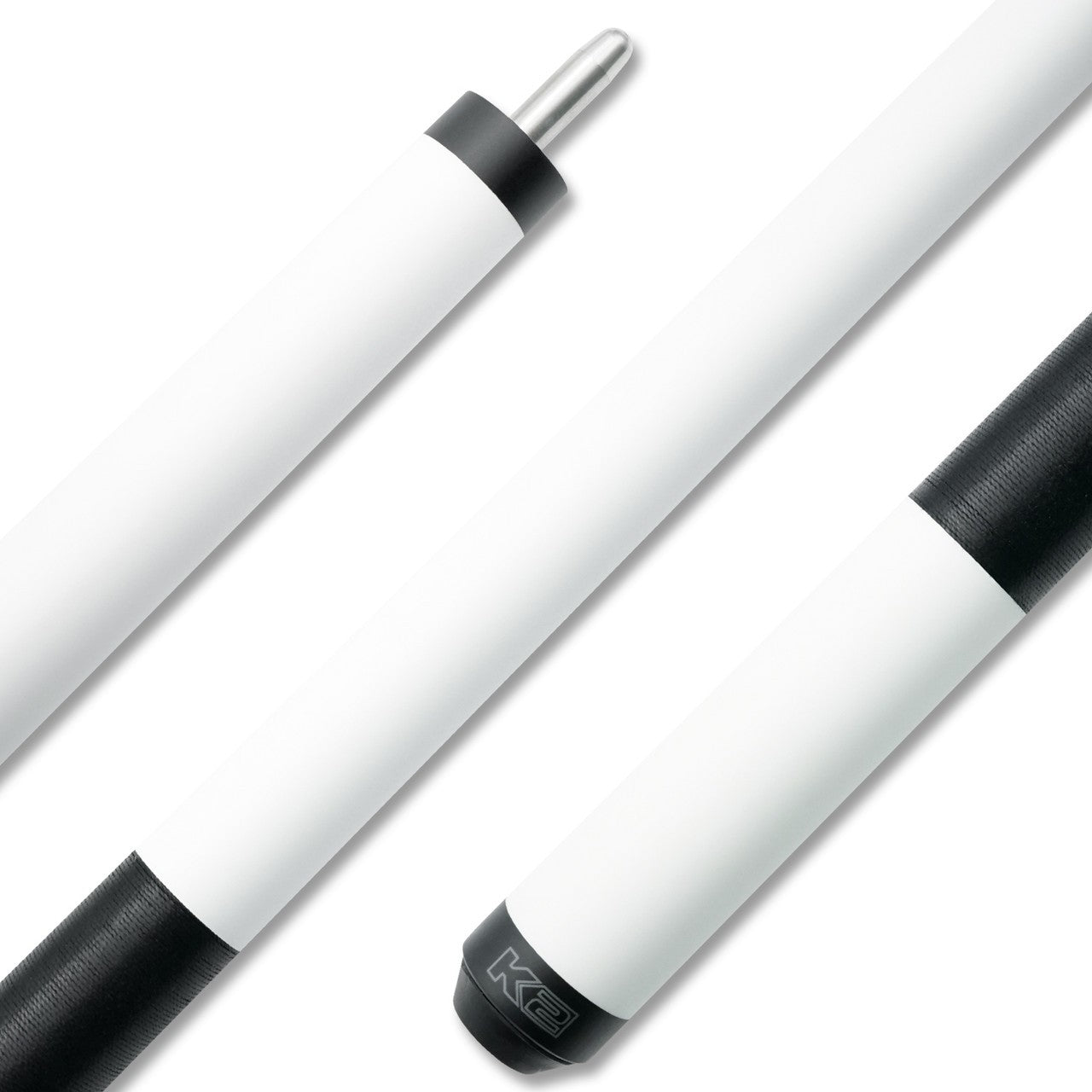KODA K2 Pool Cue - KL107 - White Play Cue W/ K2 LD 12.5MM Shaft!