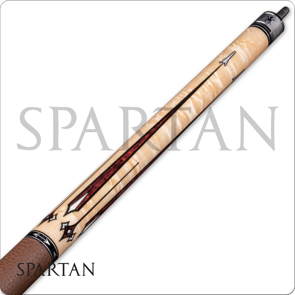 Spartan SPR11 Pool Cue Birdseye Maple Leather Wrap 12.75 mm Shaft! Free Shipping