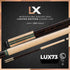 Lucasi LUX73 Pool Cue 19oz 11.75mm Zero Flex Shaft Kamui Pro Tip